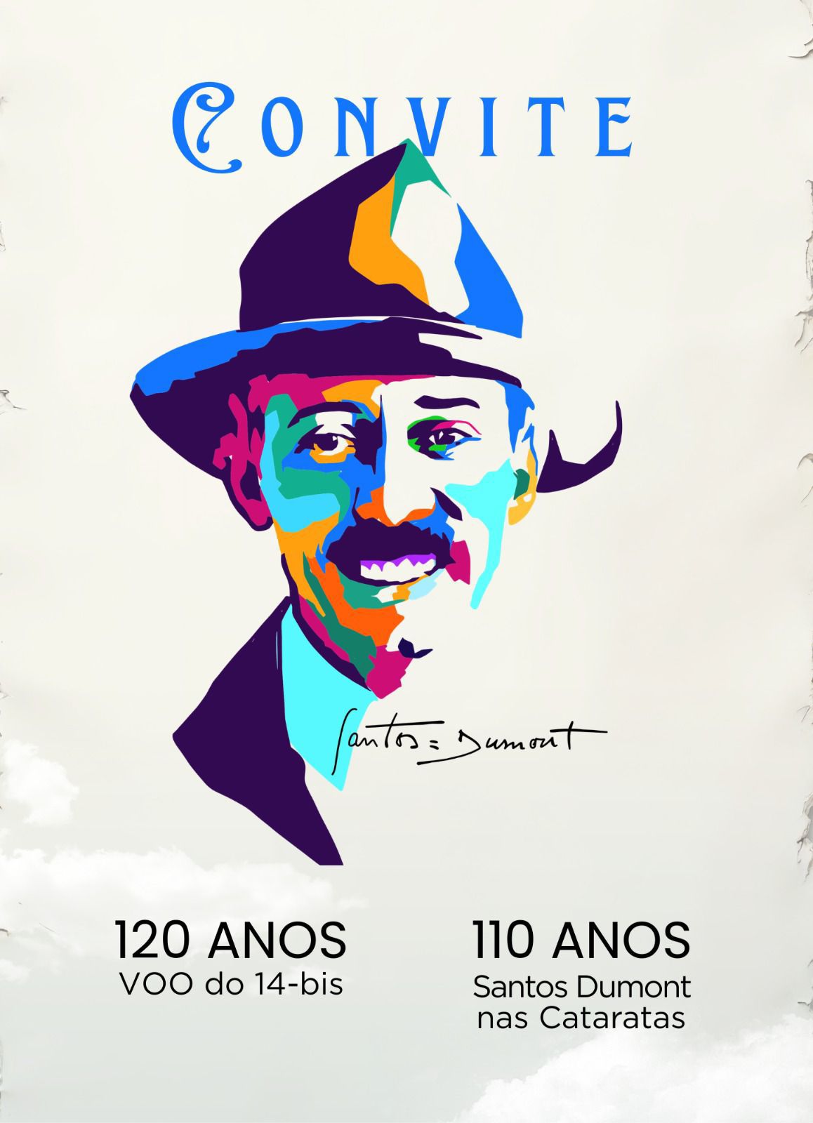 Foz celebra Santos Dumont com evento gratuito na Praça da Paz neste domingo