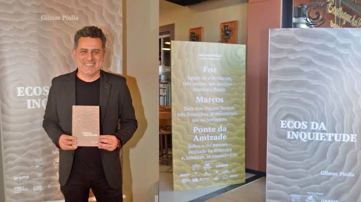 Gilmar Piola descarta candidatura e anuncia novos livros na Bienal de São Paulo