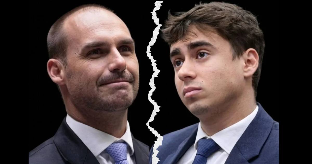 Política | Troca de farpas expõe rachadura na direita entre Nikolas Ferreira e Eduardo Bolsonaro