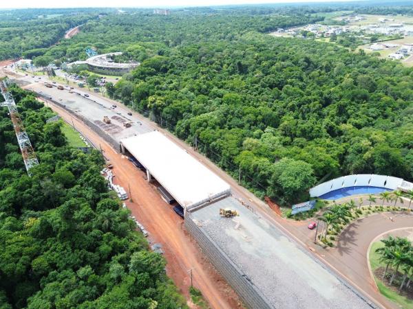 Ratinho Junior cumpre agenda em Foz e participa da abertura de novo trecho da Rodovia das Cataratas