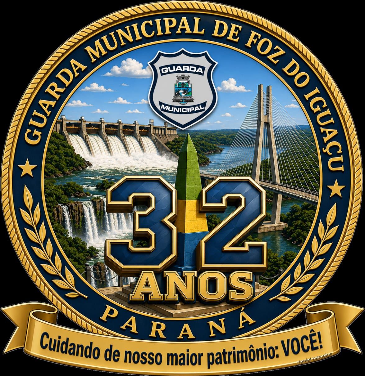 Guarda Municipal de Foz do Iguaçu completa 32 anos com reconhecimento e avanços