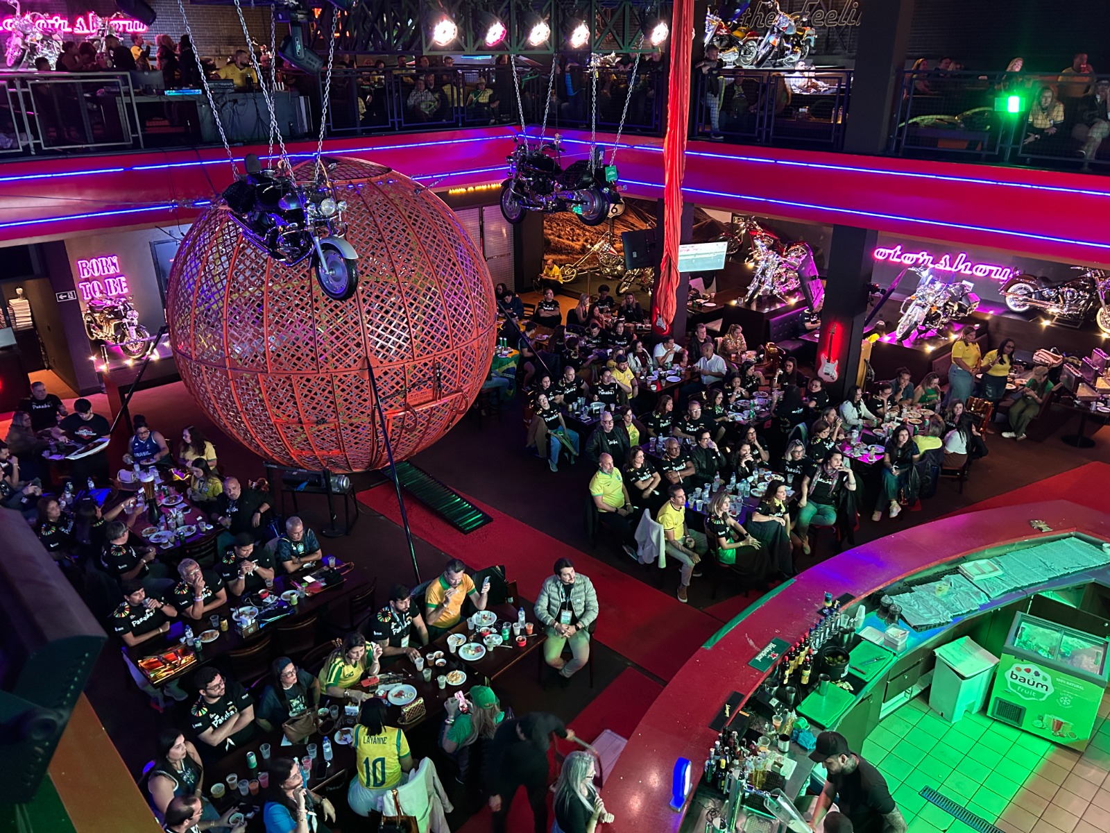 Dreams Motor Show terá transmissão do segundo jogo do Brasil na Copa do Mundo em telão na Tríplice Fronteira