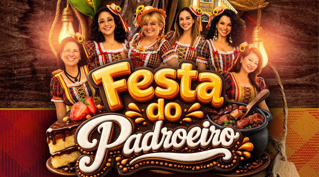 Arraiá do Padroeiro reúne fé, cultura e gastronomia em três dias de festa em Foz do Iguaçu