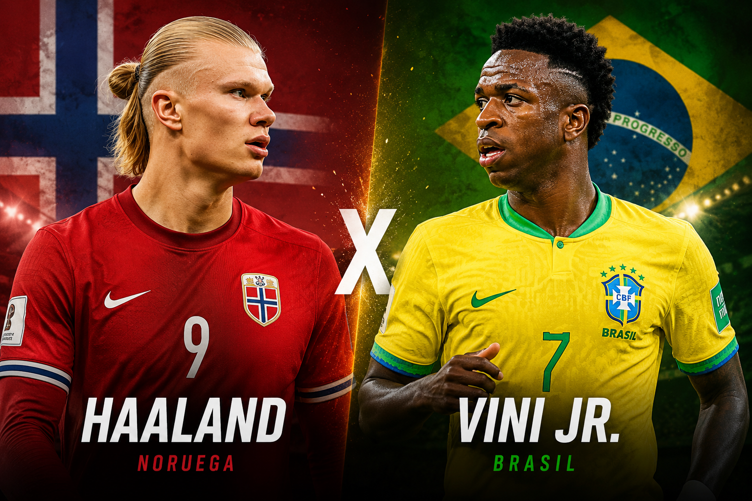 Brasil enfrenta a Noruega nas oitavas da Copa do Mundo 2026