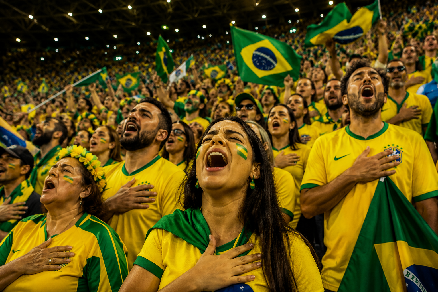 Hino Nacional do Brasil é eleito o mais bonito da Copa do Mundo 2026 por ranking do New York Times