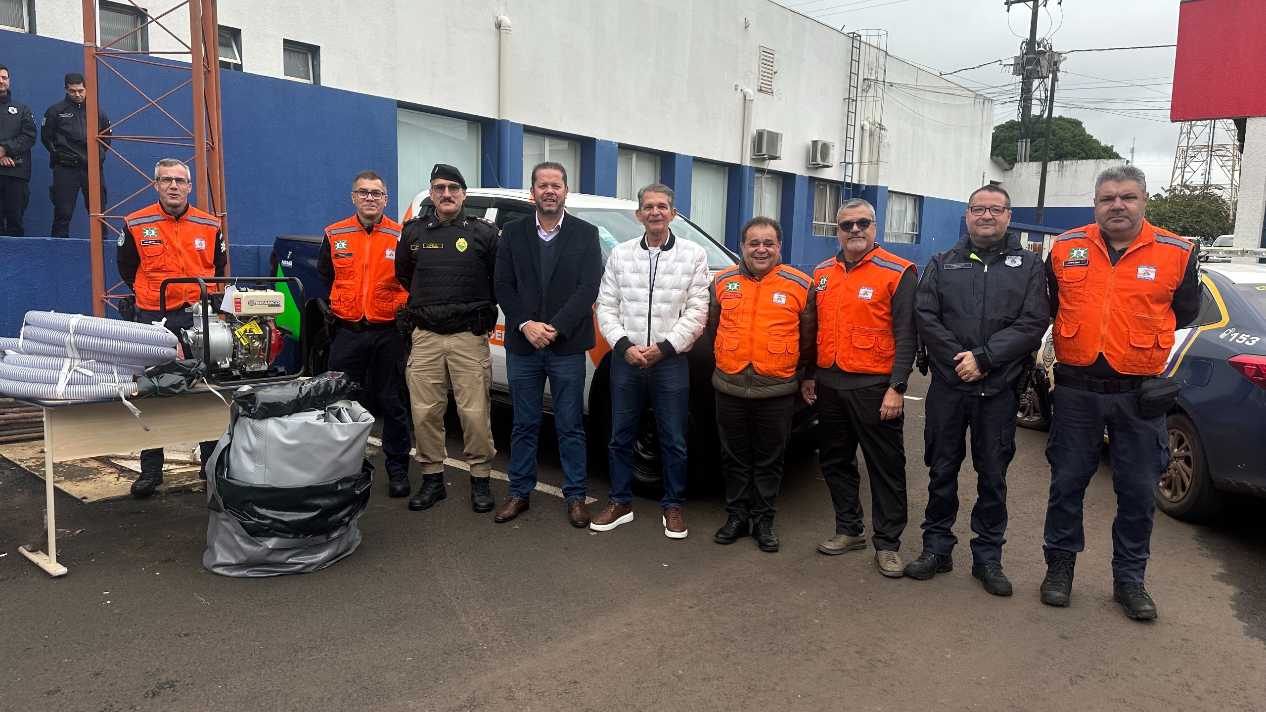 Defesa Civil de Foz do Iguaçu recebe novos equipamentos para reforçar atendimento à população