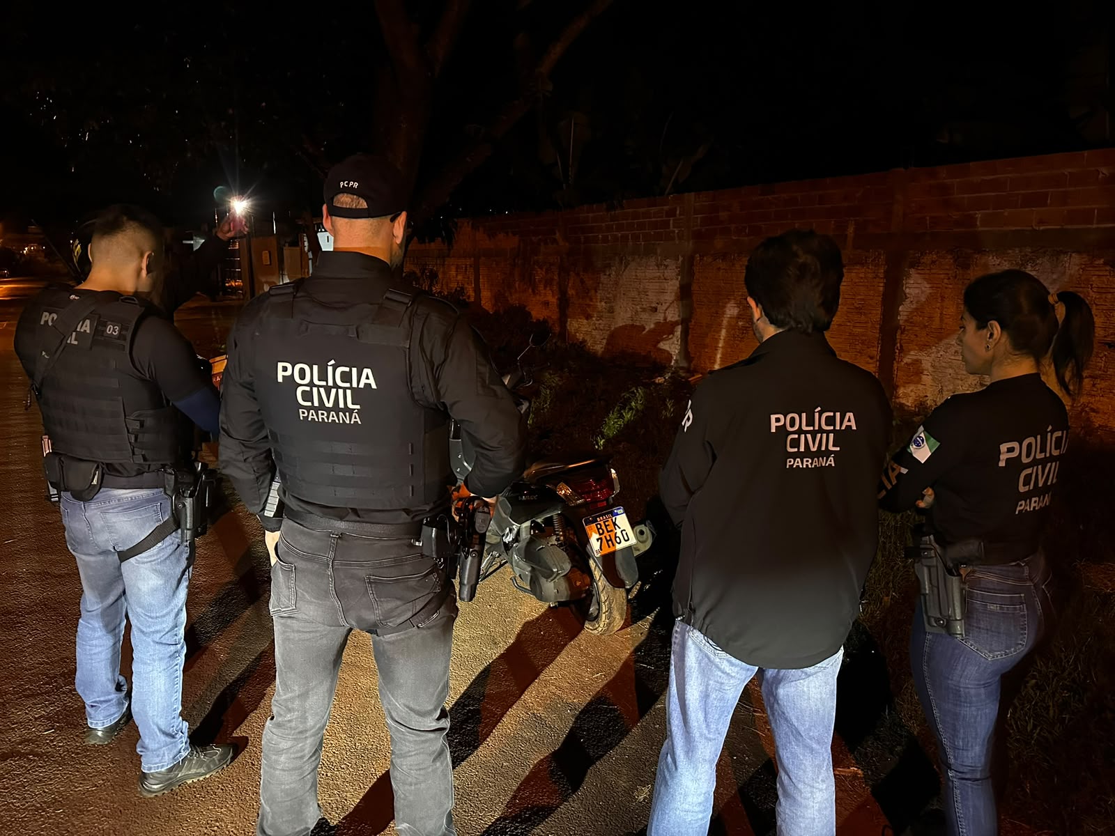 Polícia Civil prende suspeito e recupera motocicleta furtada em menos de 12 horas em Foz do Iguaçu