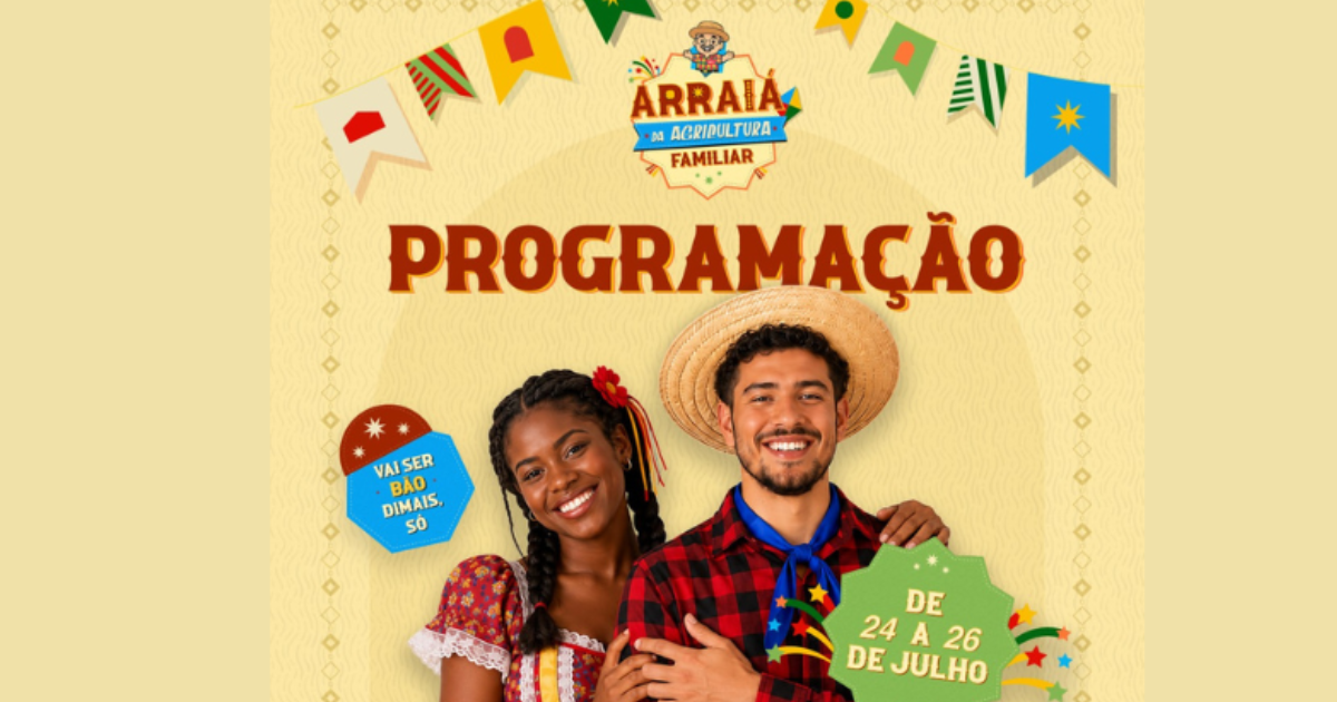 Arraiá da Agricultura Familiar movimenta o Mercado Público Barrageiro com música, gastronomia e oficinas neste fim de semana
