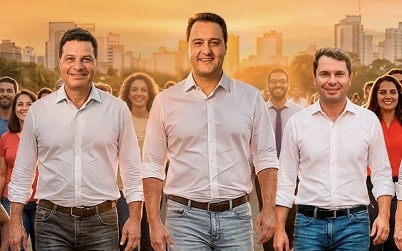 Podcast Guarda Volume reúne Ratinho Jr, Alexandre Curi e Sandro Alex para debater gestão do Paraná e eleições de 2026