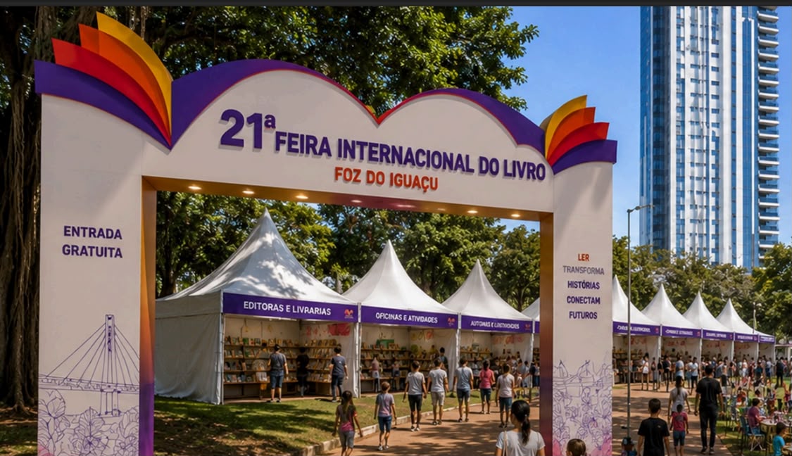 Foz abre inscrições para autores locais lançarem livros na 21ª Feira Internacional do Livro