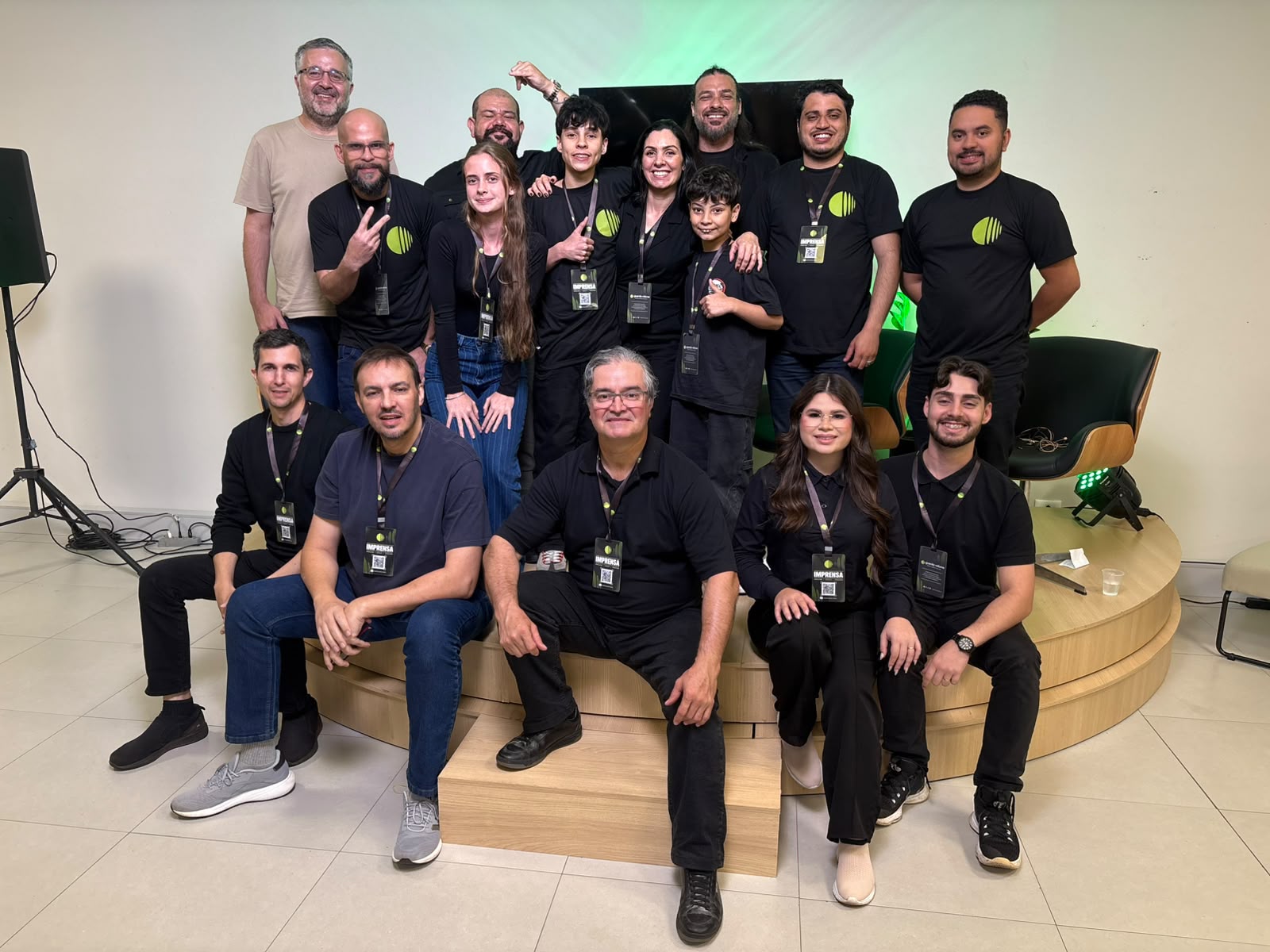 Equipe Guarda Volume durante apuração dos votos 2026