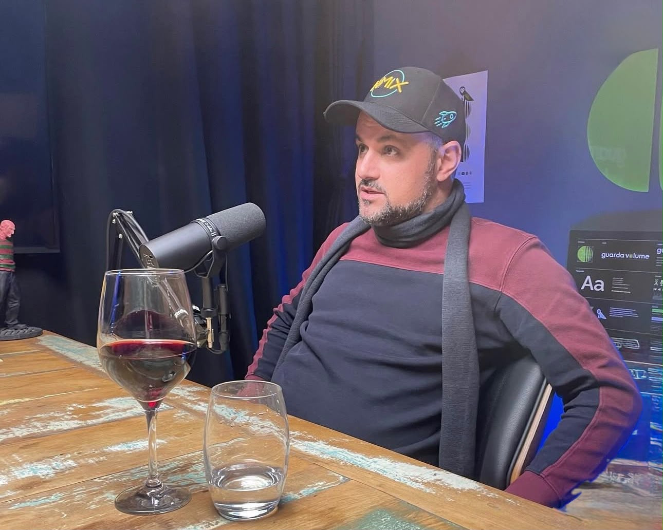 Foto Guarda Volume Podcast